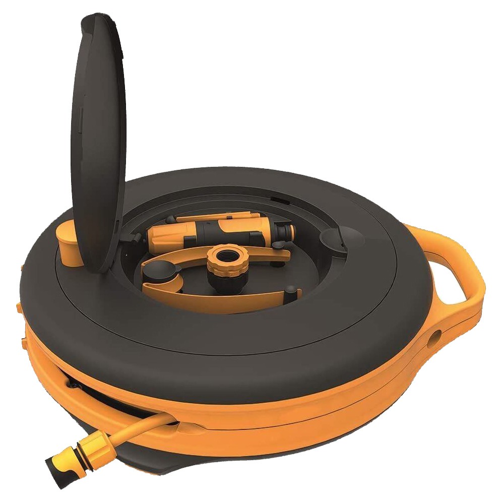 Котушка з шлангом 9 мм 15 м і набором аксесуарів Fiskars Watering 44 см 3020 г