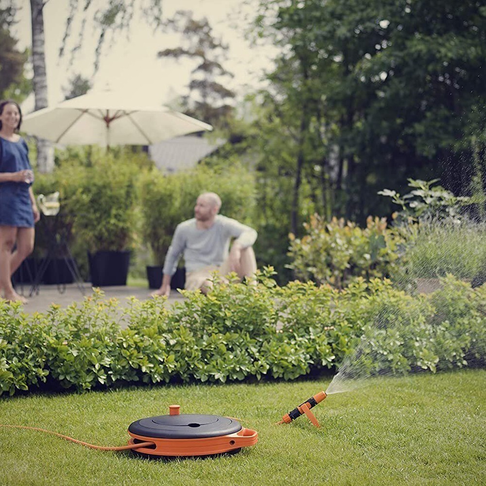 Котушка з шлангом 9 мм 15 м і набором аксесуарів Fiskars Watering 44 см 3020 г