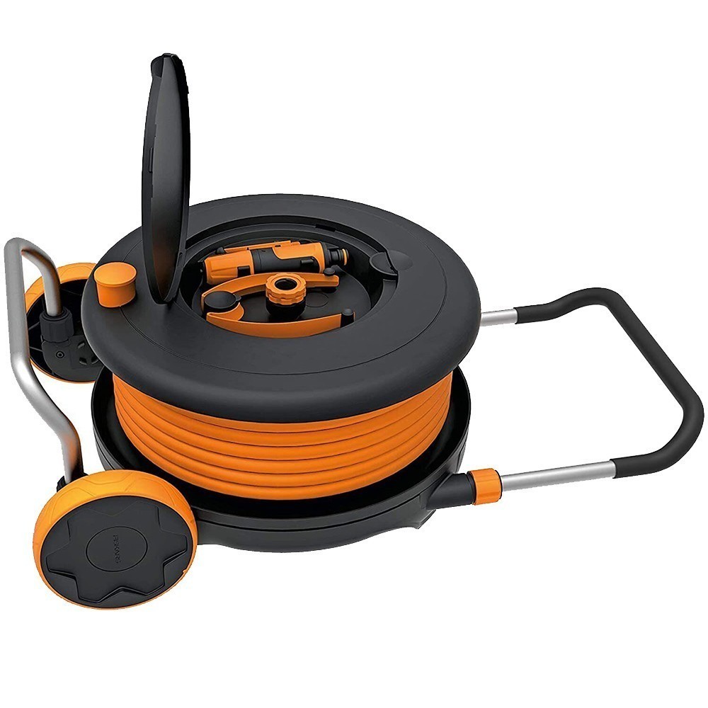 Котушка з шлангом 13 мм 20 м і набором аксесуарів Fiskars Watering 56,6 см 5600 г
