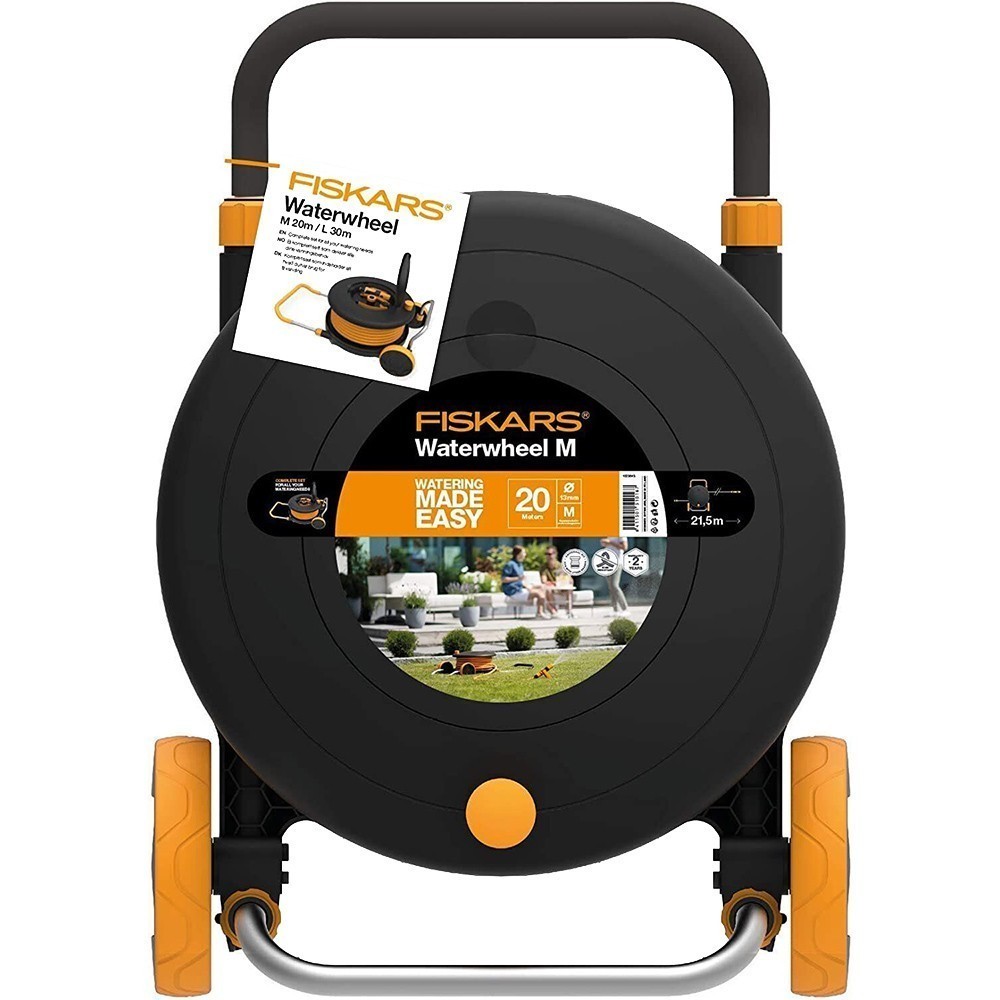 Котушка з шлангом 13 мм 20 м і набором аксесуарів Fiskars Watering 56,6 см 5600 г