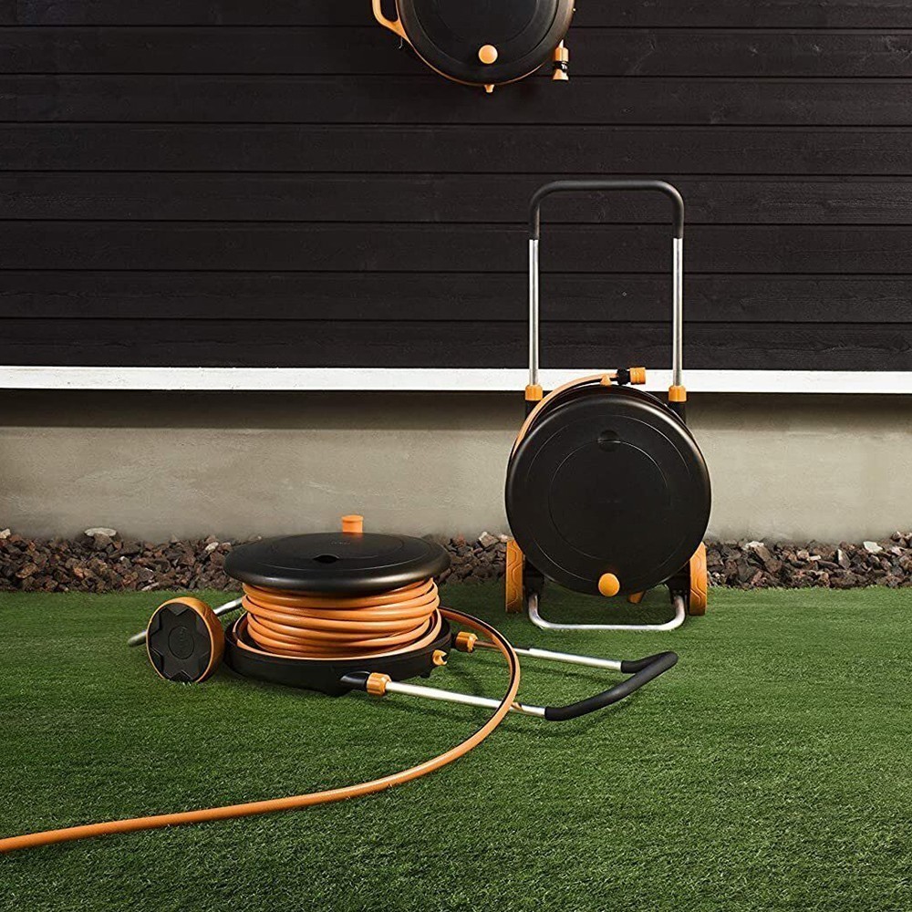 Котушка з шлангом 13 мм 20 м і набором аксесуарів Fiskars Watering 56,6 см 5600 г