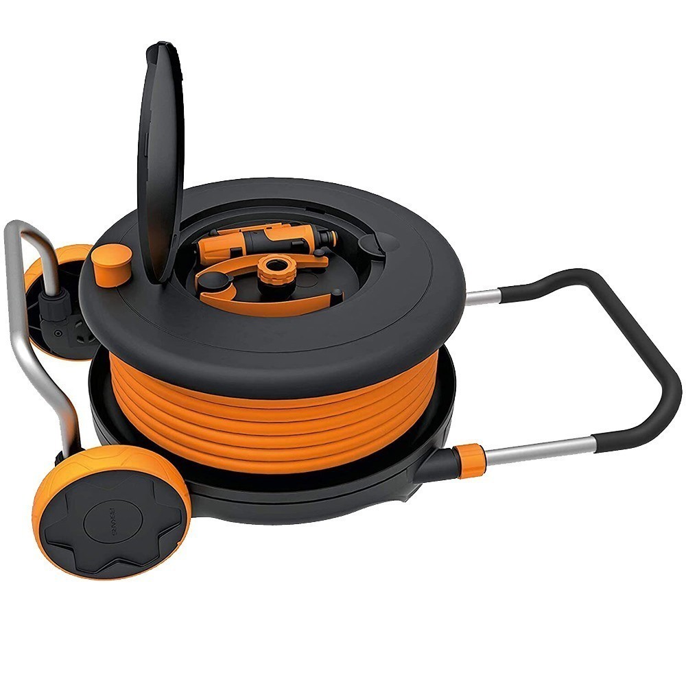 Котушка з шлангом 13 мм 30 м і набором аксесуарів Fiskars Watering 56,6 см 6750 г