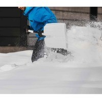Фото Лопата для снігу Fiskars біла
