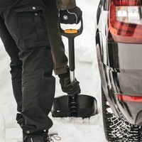 Телескопічна автомобільна лопата для снігу Fiskars X - series 1057187