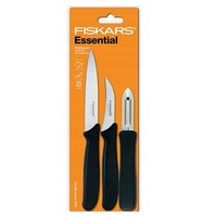 Фото Набір ножів Fiskars Essential 3 шт 1024162