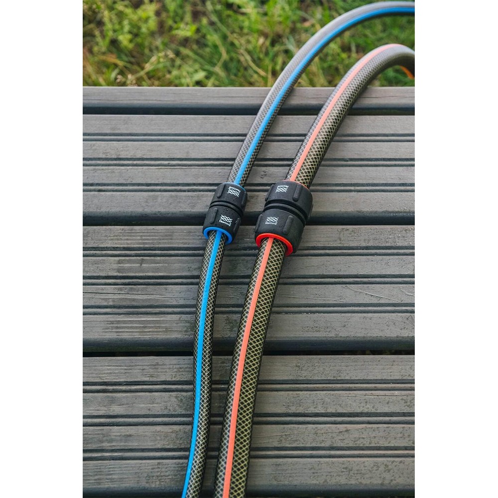 Конектор для шланга Fiskars FiberComp STOP 1/2”-5/8” (13-15 мм) c автостопом 1054789