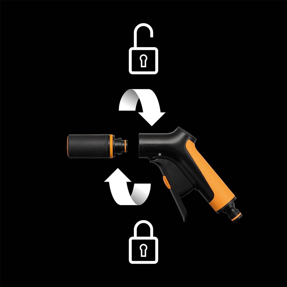 Пістолет-розпилювач Fiskars c регульований переднім керуванням 1065484