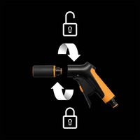 Пістолет-розпилювач Fiskars c регульований переднім керуванням 1065484