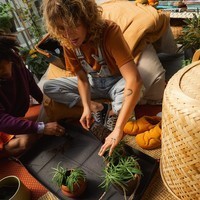 Складаний садовий килимок Fiskars Solid для рослин 1071304