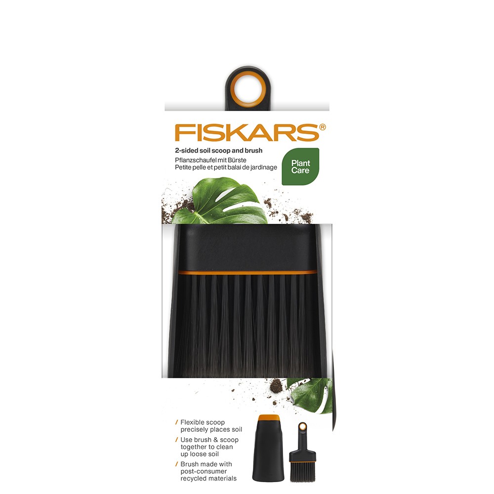 Лопатка та щітка садова для пересадки рослин Fiskars 1071302