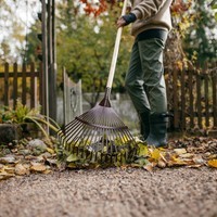 Фото Граблі для листя Fiskars Classic 1001586