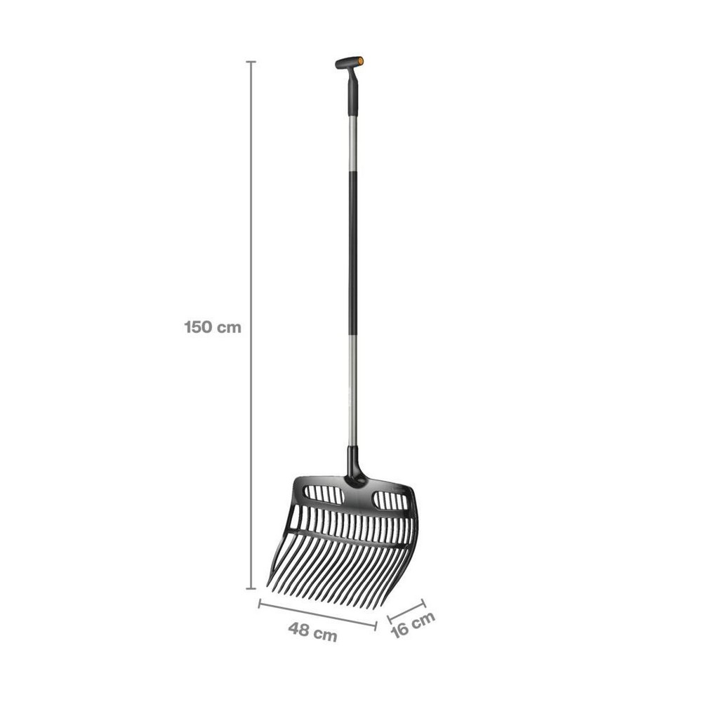 Лопата-граблі для листя Fiskars Ergonomic 1077116