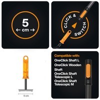 Фото Насадка-сапа подвійна Fiskars OneClick 1080695